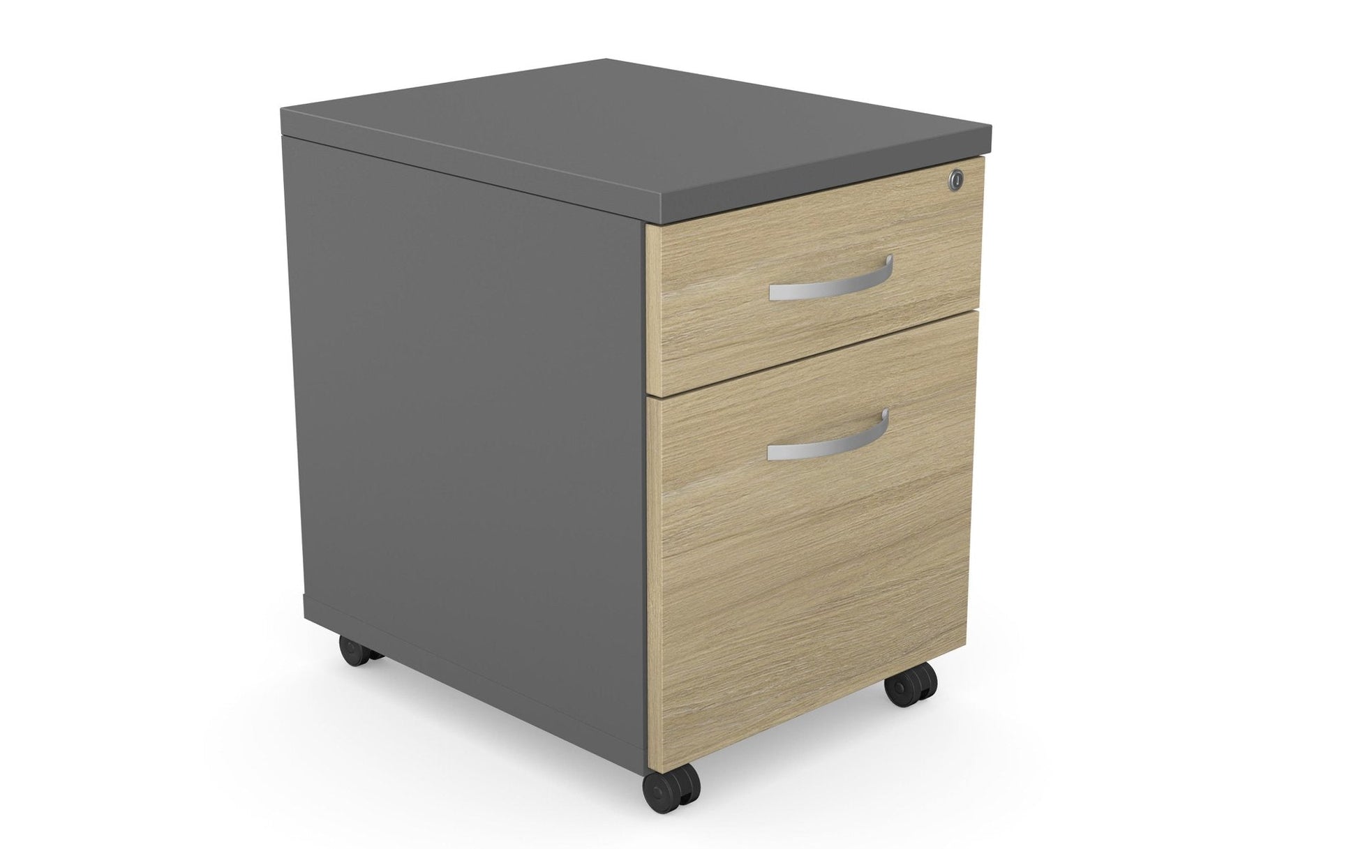 Kito Contract Mobile Ped 2 Drawer 546H x 402W x 500D KIT-MP2C 5 Office Furniture and Home Remote Working