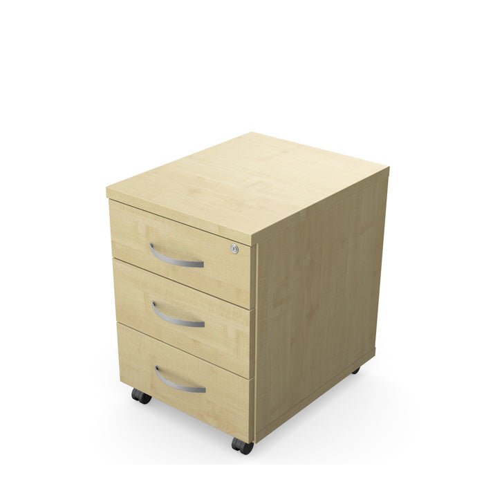 Office  Kito Contract Mobile Pedestal 3 Drawer 546H x 402W x 500D KIT-MP3C 2 Office Furniture and Home Remote Working