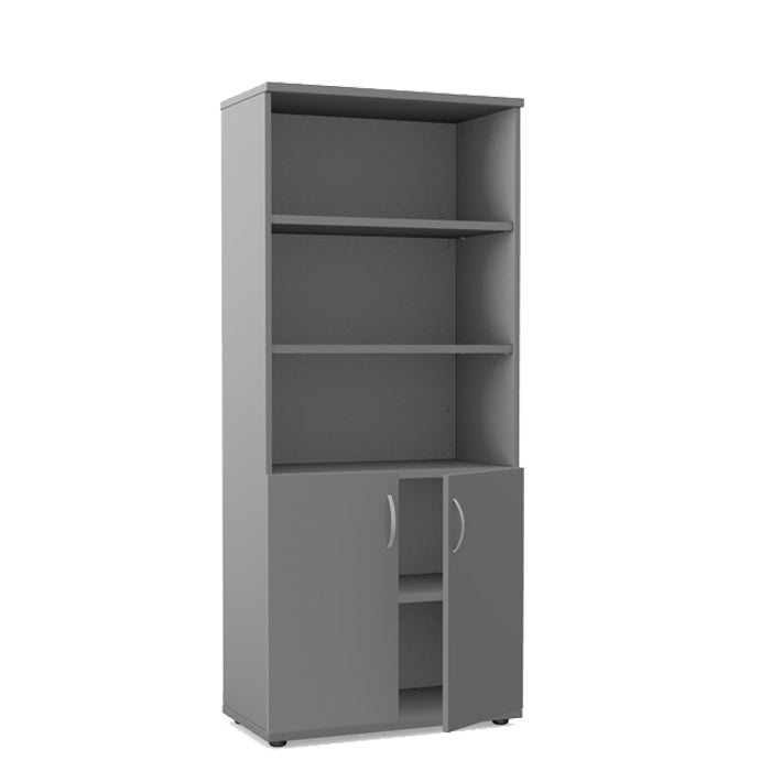 Office  Kito Cupboard and shelves unit, 1850h x 800w x 420d, K18-BC1850CD 2 Office Furniture and Home Remote Working