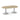 Office Oval Meeting Table, Double Cylinder Leg Base Kito