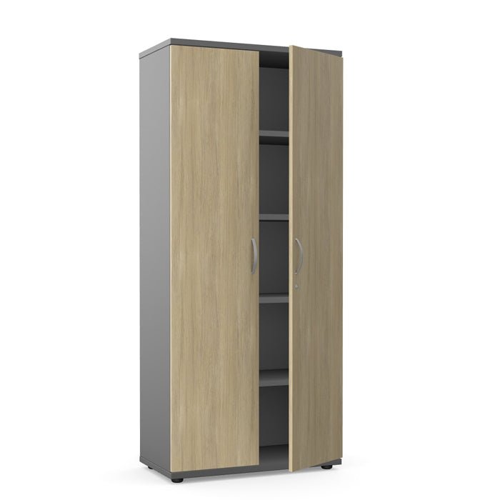 Kito Wooden Cupboard, 2 shelves, 1130h x 800w x 420d K18-BC1130D 5 Office Furniture and Home Remote Working
