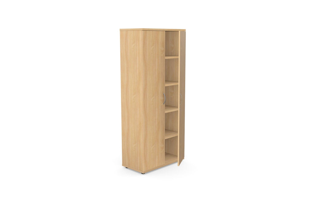 Kito Wooden Cupboard, 4 shelves, 1850h x 800w x 420d K18-BC1850D 2 Office Furniture and Home Remote Working