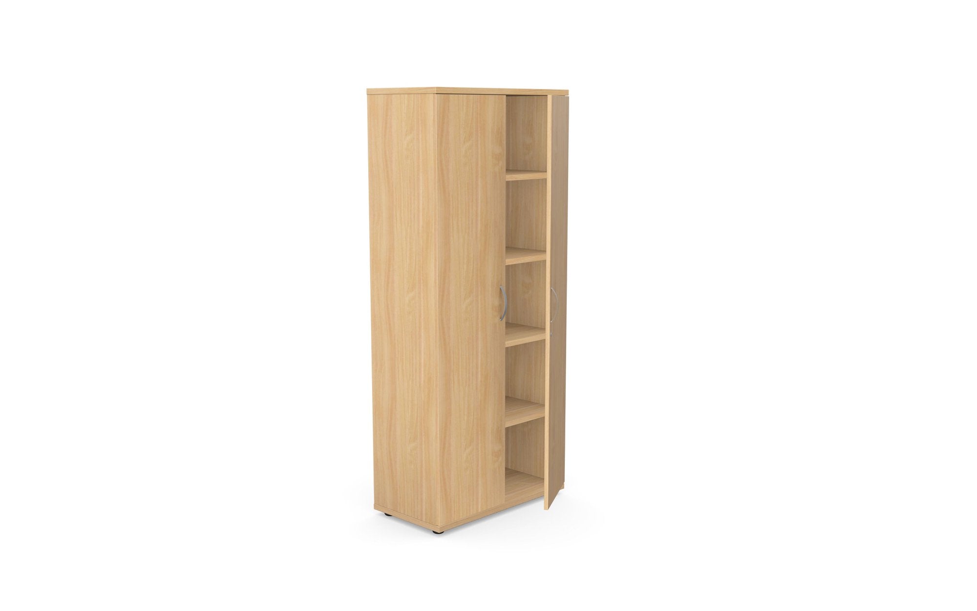 Kito Wooden Cupboard, 4 shelves, 1850h x 800w x 420d K18-BC1850D 2 Office Furniture and Home Remote Working