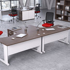 Komo Metal Leg desk 160/80cm x 120/60cm RH Corner Desk K-CRDP Komo RH with Pedestal 5 Office Furniture