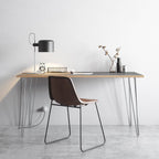 Large Hair Pin  Leg Desk  140cm x 75cm HP-DESK-Large colour 10 10 Office Furniture and Home Remote Working
