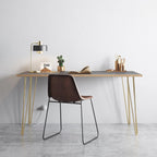 Large Hair Pin  Leg Desk  140cm x 75cm HP-DESK-Large colour 6 6 Office Furniture and Home Remote Working