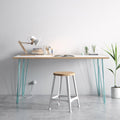 Large Hair Pin  Leg Desk  140cm x 75cm HP-DESK-Large colour 21 21 Office Furniture and Home Remote Working