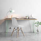 Large Hair Pin  Leg Desk  140cm x 75cm HP-DESK-Large colour 7 7 Office Furniture and Home Remote Working