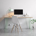 Large Hair Pin  Leg Desk  140cm x 75cm HP-DESK-Large colour 22 22 Office Furniture and Home Remote Working