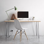 Large Hair Pin  Leg Desk  140cm x 75cm HP-DESK-Large colour 19 19 Office Furniture and Home Remote Working