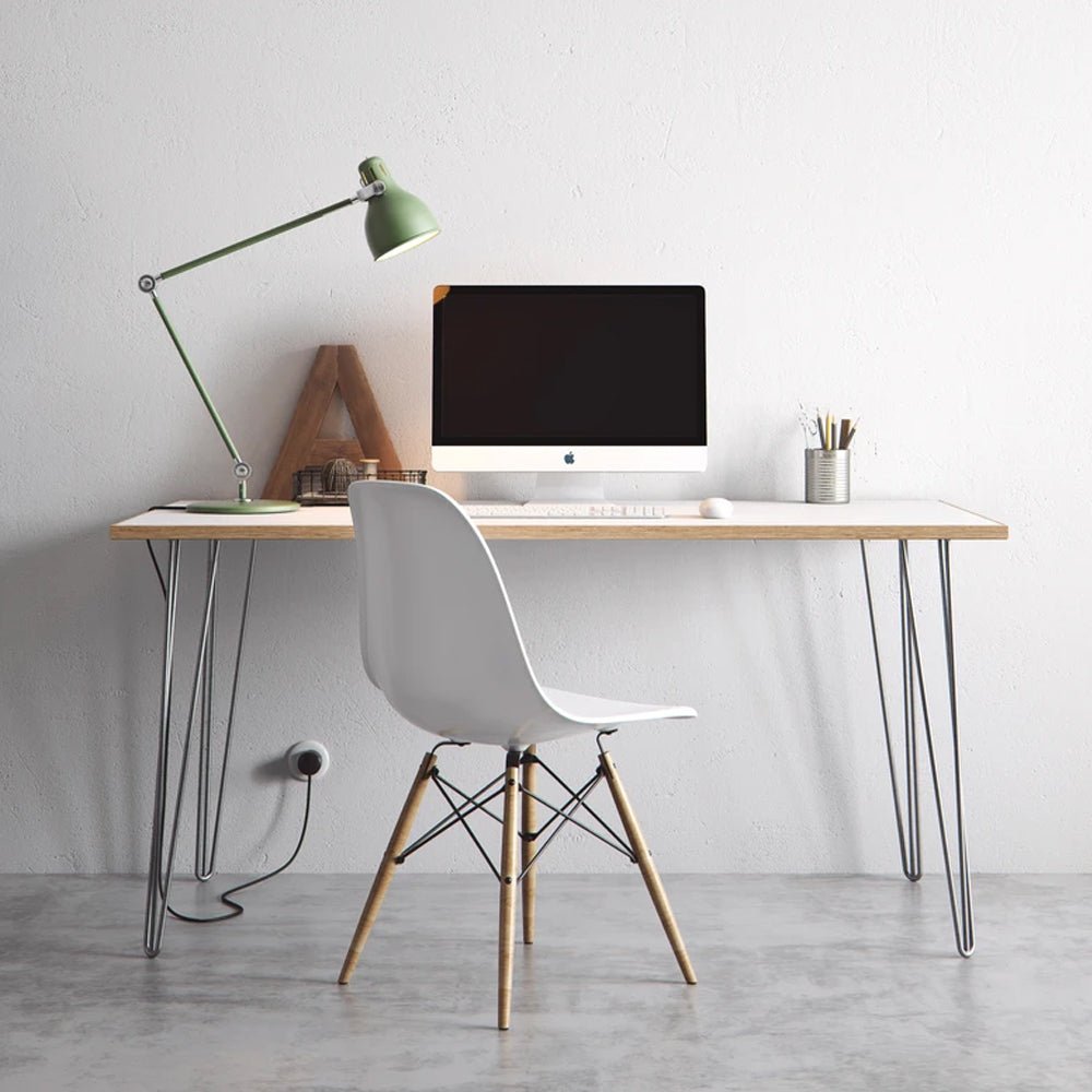 Large Hair Pin  Leg Desk  140cm x 75cm HP-DESK-Large colour 19 19 Office Furniture and Home Remote Working