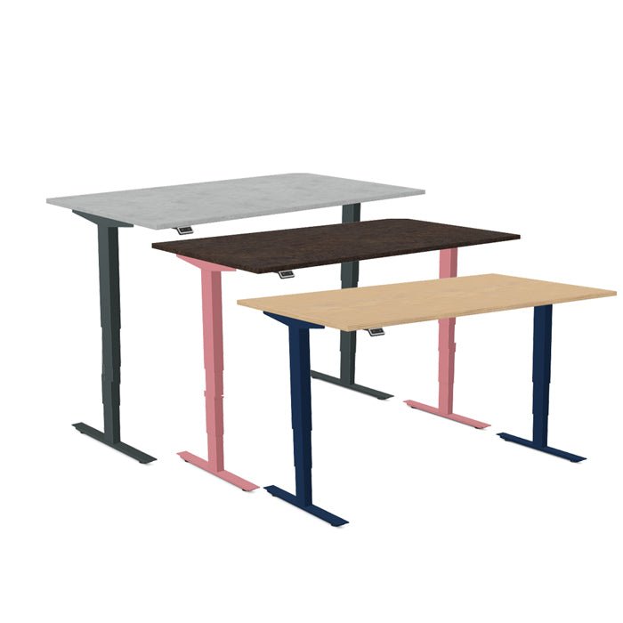 Lavoro Standing Desk Height Adjustable  | BADV12080-Grey