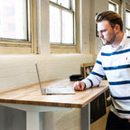 Lavoro Mini Sit Stand Electric Desk 60cm x 100cm MINI 2 Day Delivery 5 Office Furniture and Home Remote Working
