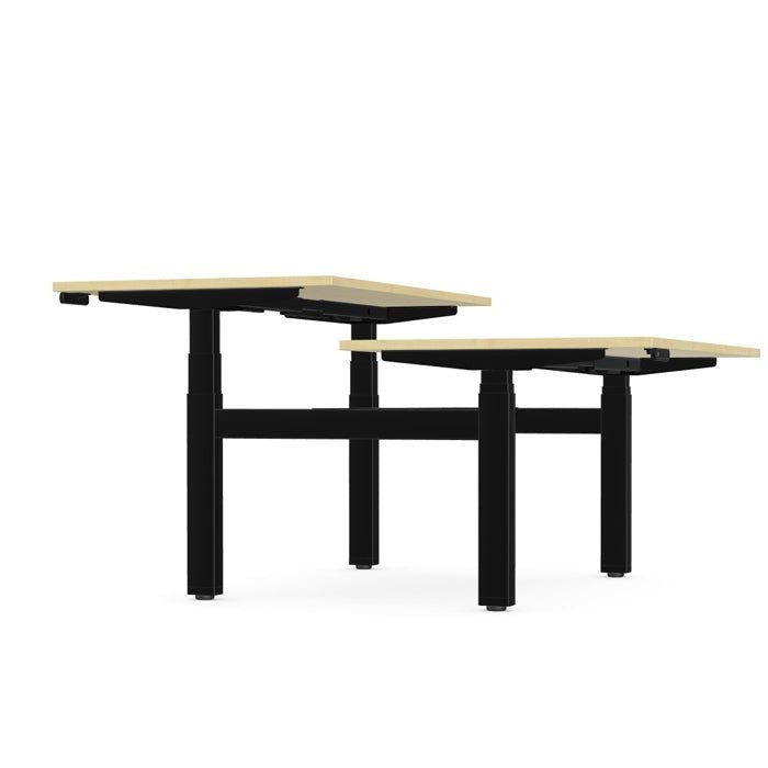 Levanta Leap Height Adjustable Standing Desk Frame Double 120,140,160 or 180cm Wide 6 Office Furniture