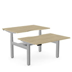 Levanta Leap Height Adjustable Standing Desk Frame Double 120,140,160 or 180cm Wide 4 Office Furniture