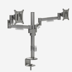 Office  Leap M200 Double Monitor Arms - Black 3 Office Furniture and Home Remote Working