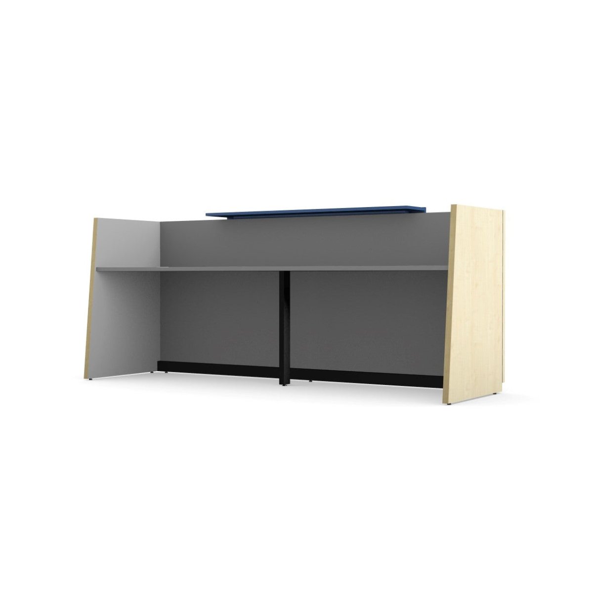 Office  Libra Standard Reception Desk 2 Office Furniture and Home Remote Working