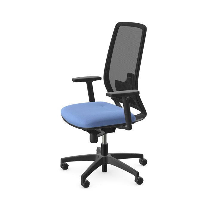 Lira Mesh Back office Chair available in a range of mesh and seat colours, configure in 360 view