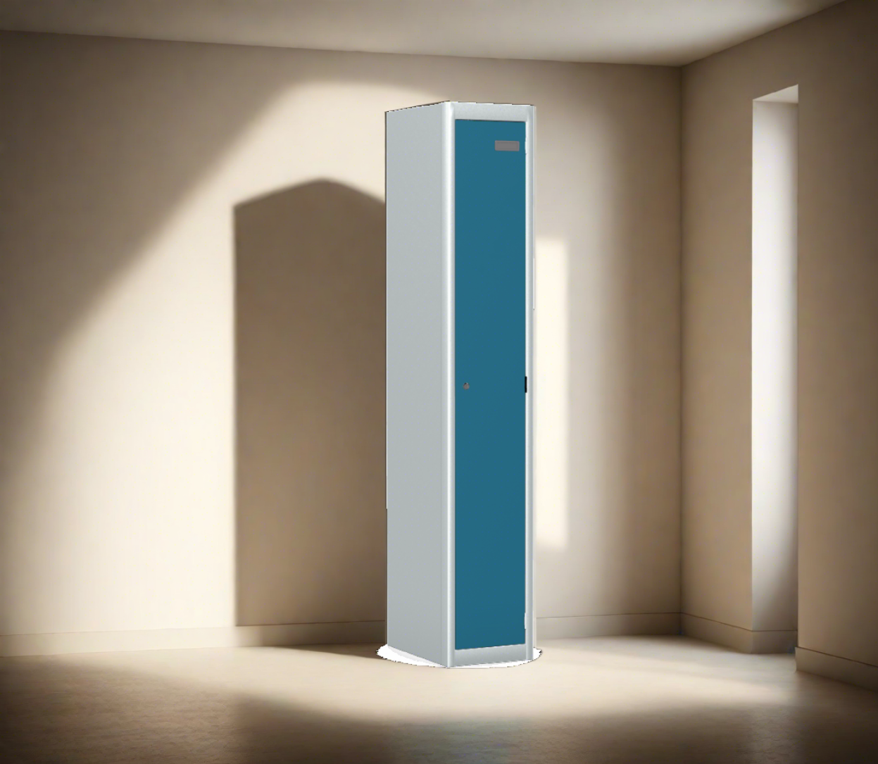 Locker 01 Door Silverline Kontrax One Door Locking LK1D22SD-Config - THATSMYOFFICEMetal LockerSilverline