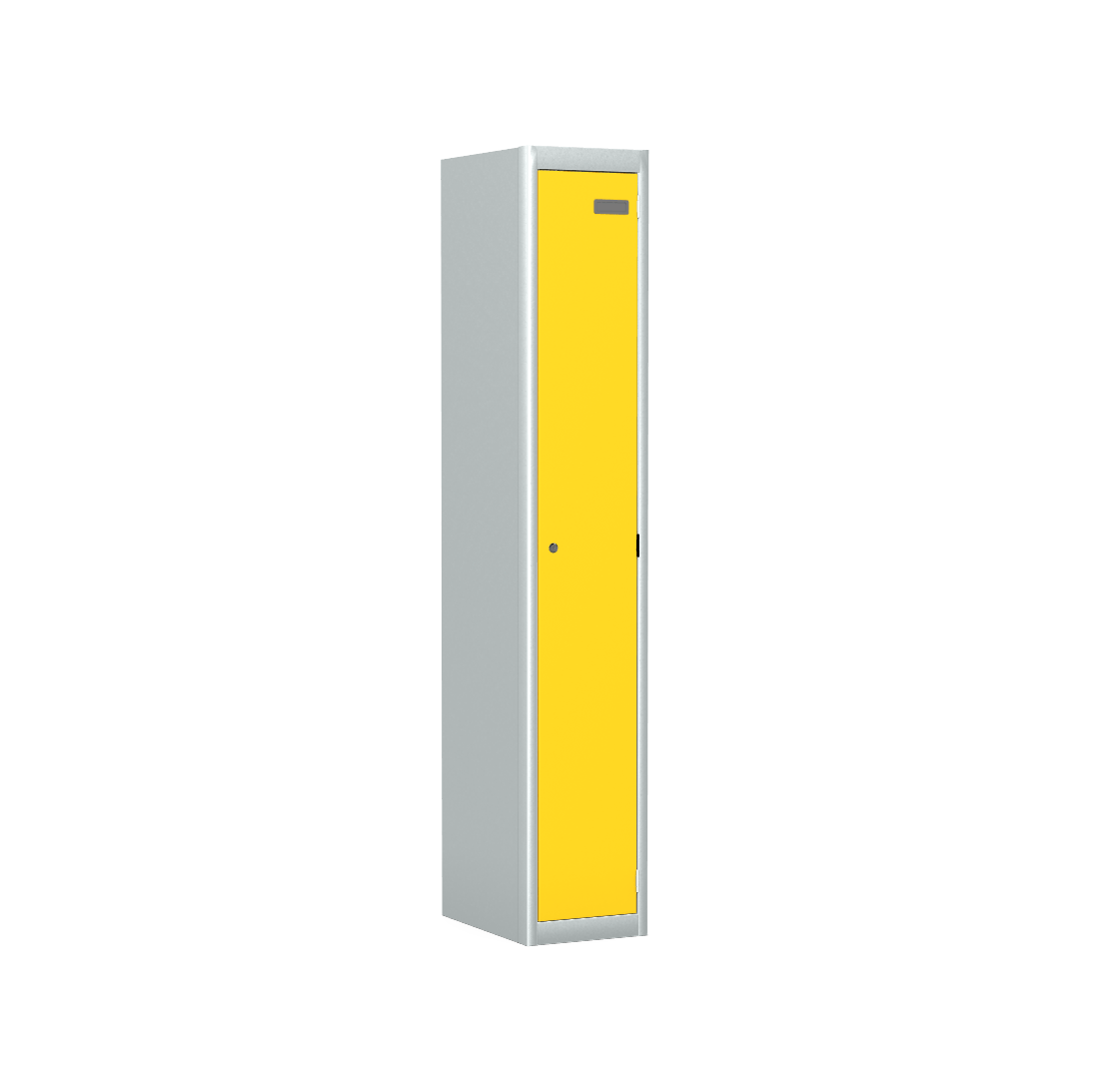 Locker 01 Door Silverline Kontrax One Door Locking LK1D22SD-Config - THATSMYOFFICEMetal LockerSilverline