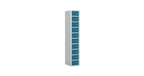 Locker 10 Door Silverline Kontrax Sixteen Door Locking LK10D28-Config - THATSMYOFFICEMetal LockerSilverline