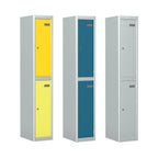 Locker 16 Door Silverline Kontrax Sixteen Door Locking LK16D28-Config - THATSMYOFFICEMetal LockerSilverline