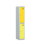 Locker 2 Door Silverline Kontrax Two Door Locking LK2D22-Config - THATSMYOFFICEMetal LockerSilverline