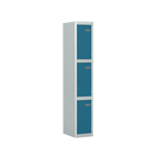 Locker 3 Door Silverline Kontrax Locking Three Door LK3D22-Config - THATSMYOFFICEMetal LockerSilverline