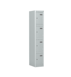 Locker 4 Door Silverline Kontrax Four Door Locking LK4D22-Config - THATSMYOFFICEMetal LockerSilverline