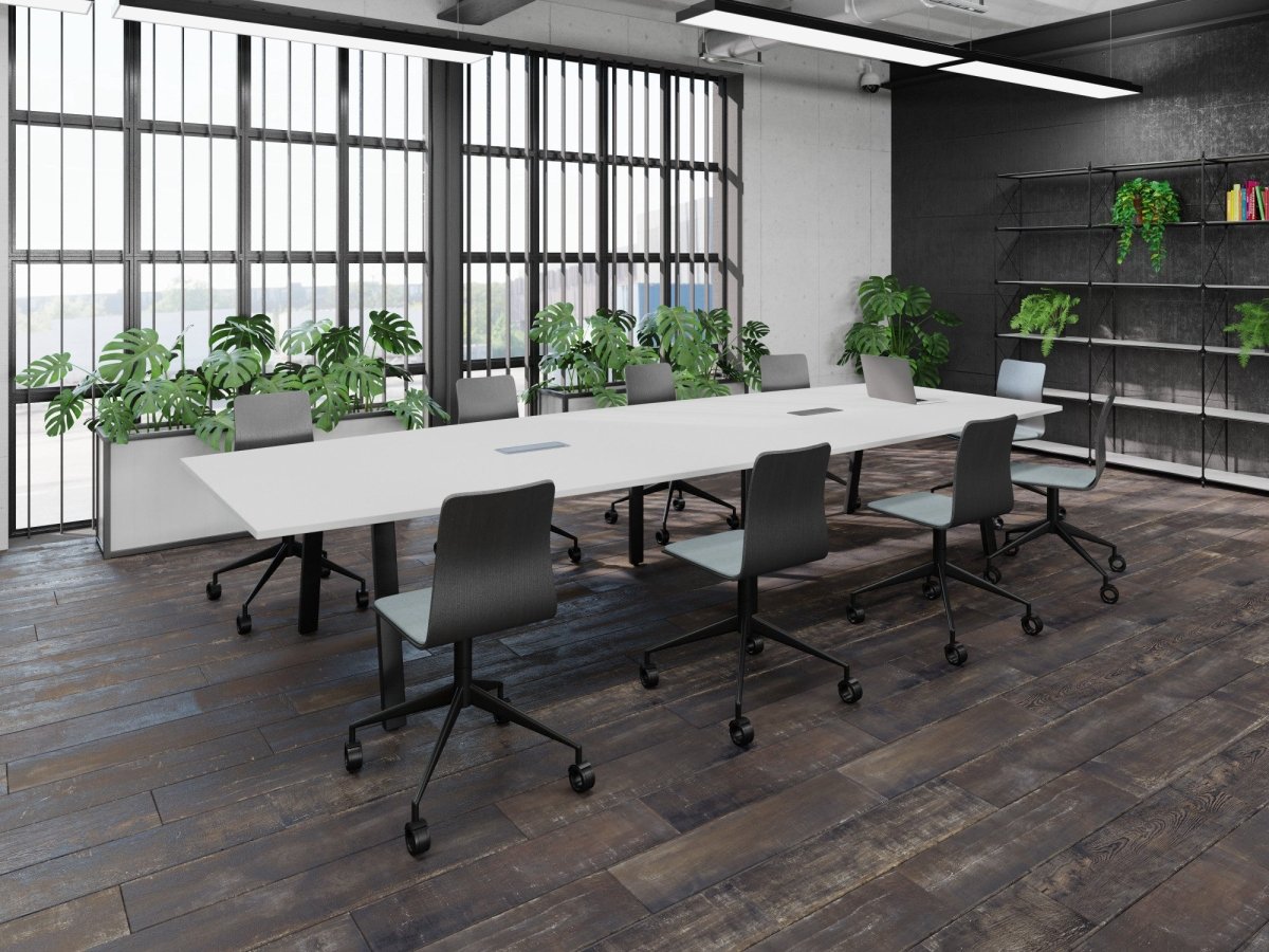 Office  Meeting Table C-Sense Open Leg  Starter Square 7 Office Furniture and Home Remote Working