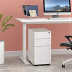 Moda Steel Ped - 30cm Wide 53.5cm H x 58cm D with pencil holder  MODA-MP6 4 Office Furniture