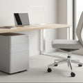 Moda Steel Ped - 39cm W 53.5cm H 58cm D with pencil holder, MODA-MP3-PLU 4 Office Furniture