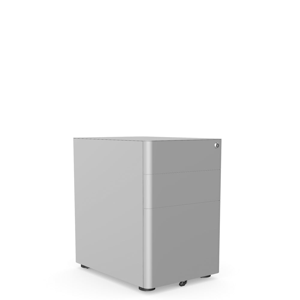 Moda Steel Ped - 39cm W 53.5cm H 58cm D with pencil holder, MODA-MP3-PLU 4 Office Furniture