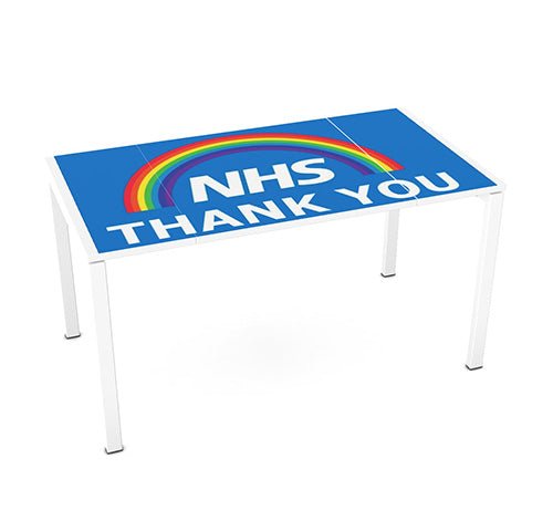 Office  NHS Desk  Create your Workspace 140cm x 80cm EBDESKNHS 6 Office Furniture and Home Remote Working