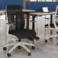 Office Operator chair with a choice of seat, mesh back and base colours, from our NV range View in 360