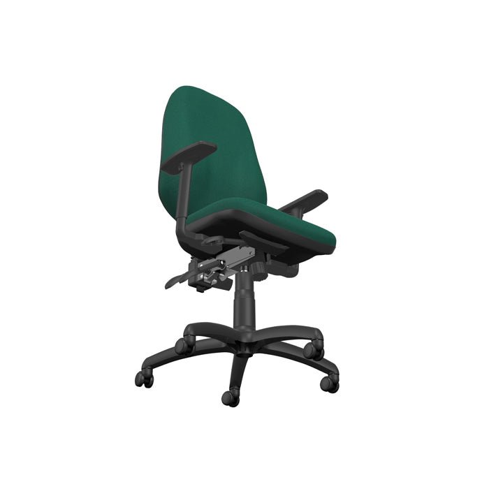 Heavy Duty Office Chair with Deep foam seat O.B Series Choose your colour and arm rests in 360 view