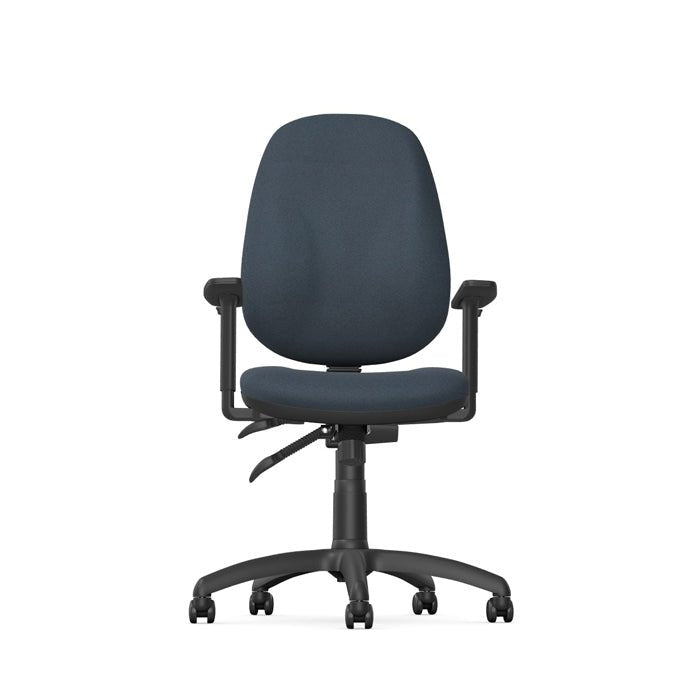 Heavy Duty Office Chair with Deep foam seat O.B Series Choose your colour and arm rests in 360 view