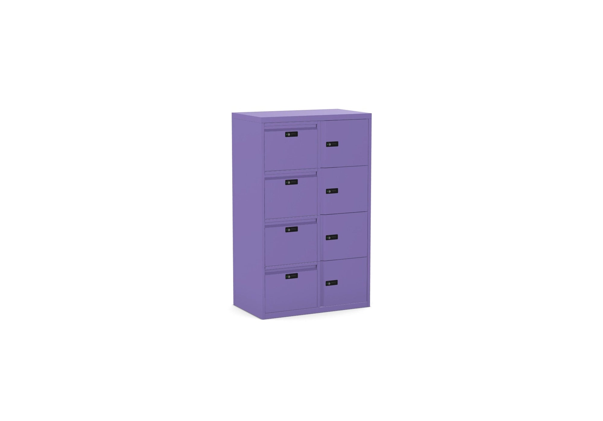 Office Lodge 4 Drawer 4 Locker Silverline Freedom HDTCBDS40SD-Customise 6 Office Furniture and Home Remote Working