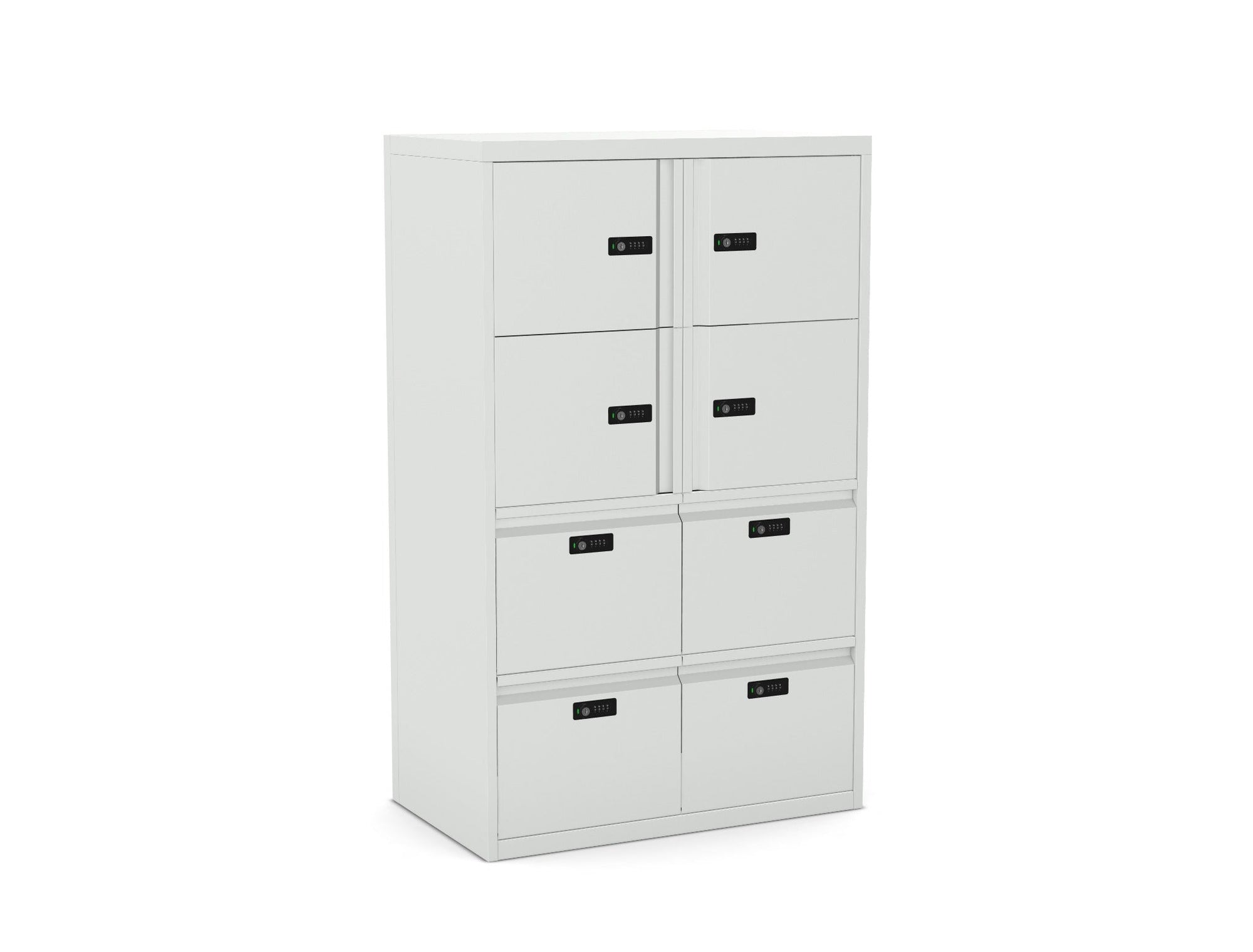 Office Lodge 4 Drawer 4 Locker Silverline Freedom HDTCBDS40SD-Customise 9 Office Furniture and Home Remote Working