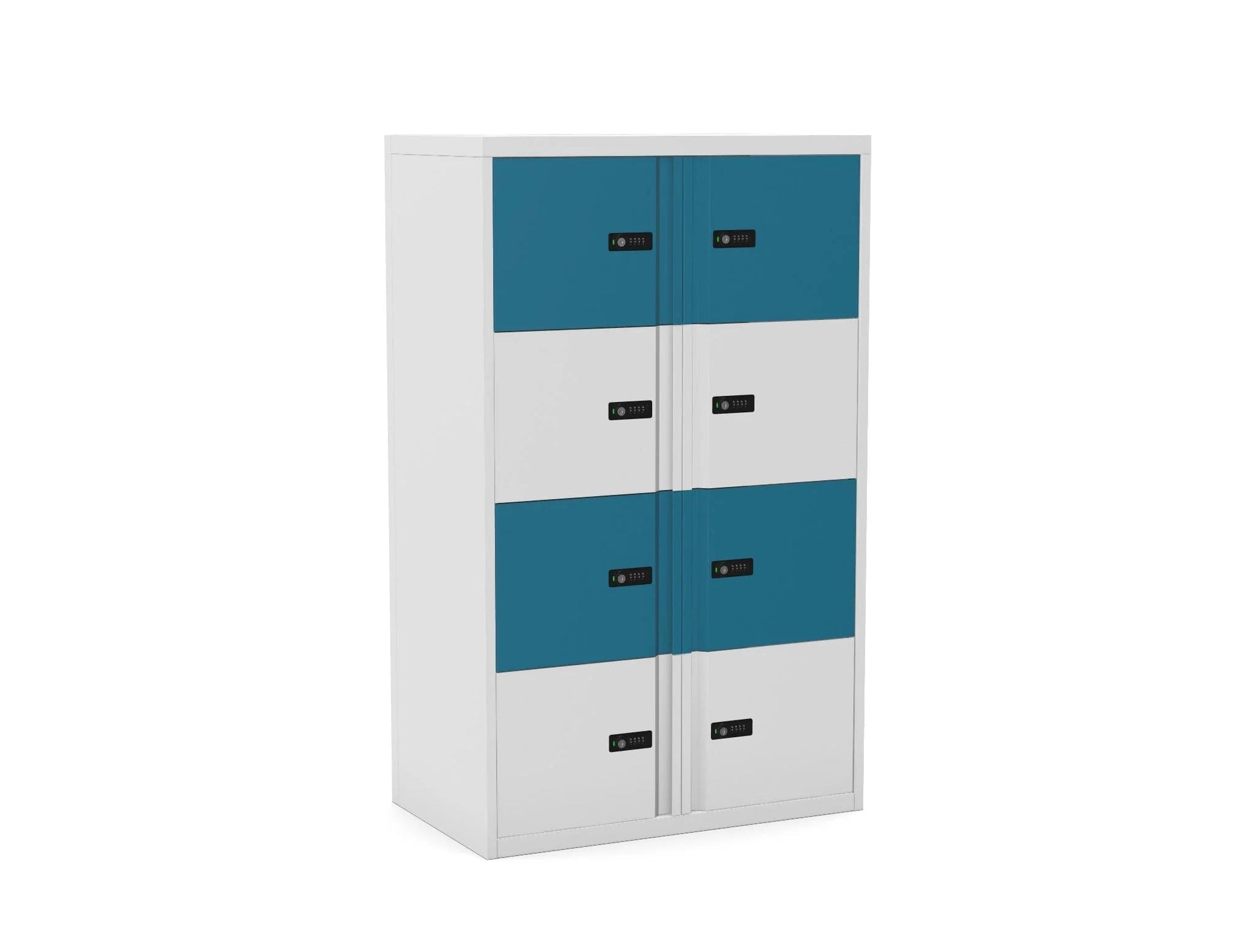   Office Lodge Add  an image to each door 4,6 or 8 Locker Silverline HDPCS30OW--Door 11 Office Furniture