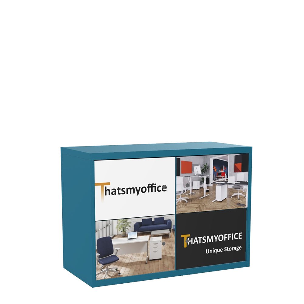   Office Lodge Add  an image to each door 4,6 or 8 Locker Silverline HDPCS30OW--Door 2 Office Furniture