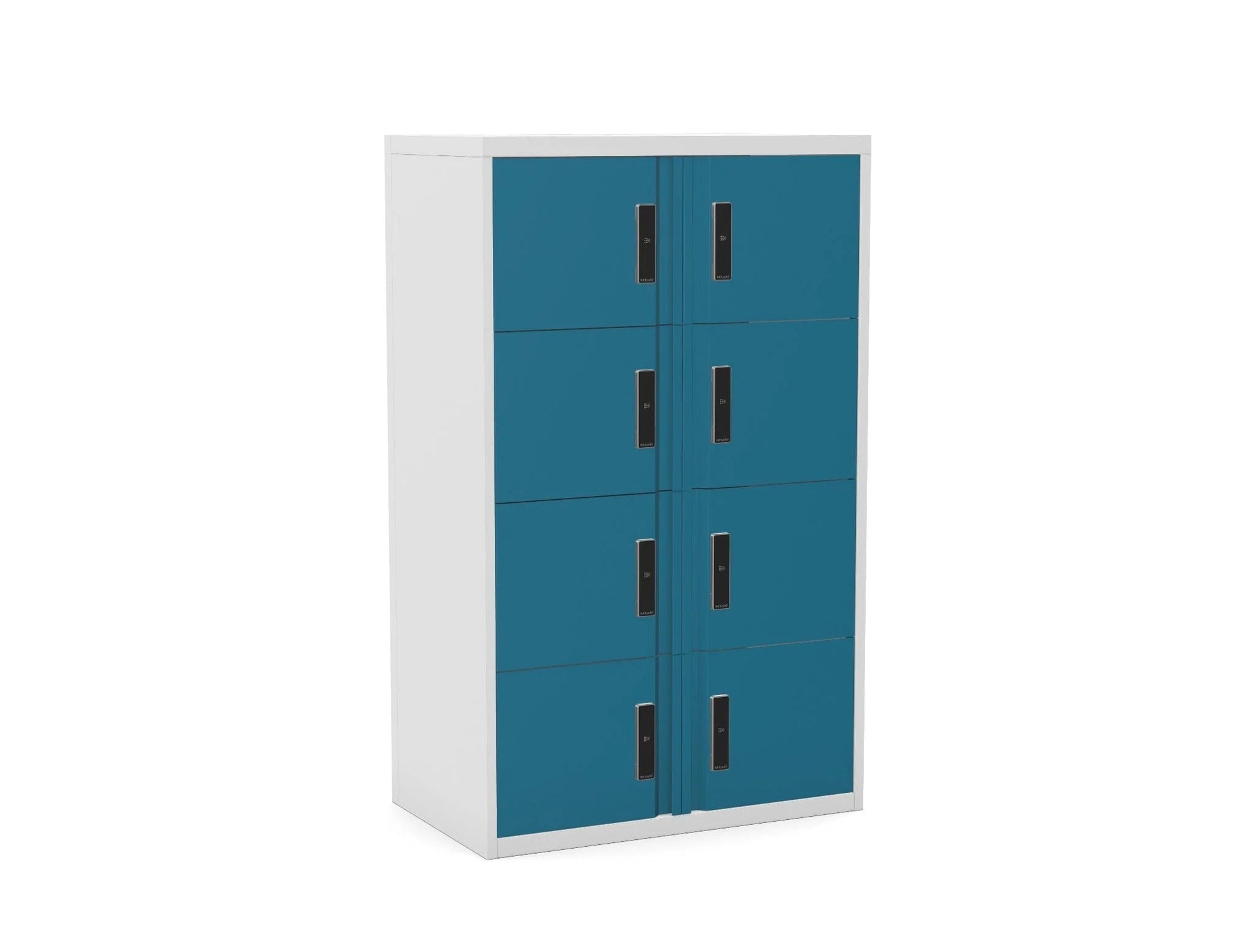   Office Lodge Add  an image to each door 4,6 or 8 Locker Silverline HDPCS30OW--Door 10 Office Furniture
