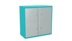 Office Lodge Door Storage 4 Large Personal Lockers Silverline Freedom HDLPCS30SD- 6 Office Furniture