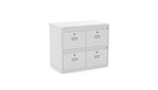 Office Lodge Drawer 4, 6 or 8 Drawers Silverline Freedom HDPDS30OW 9 Office Furniture and Home Remote Working