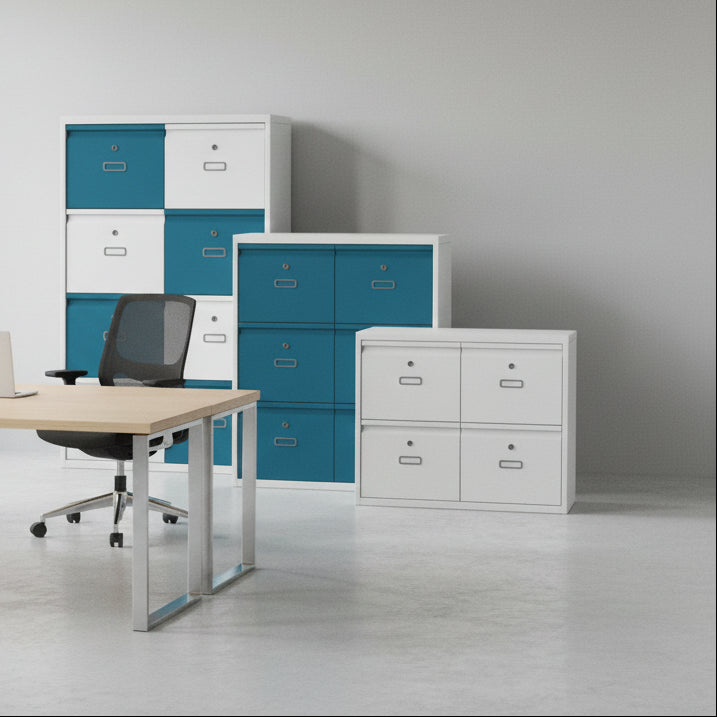 Office Lodge Storage 6 or 8 Drawers personal FIling HDPDS30OW