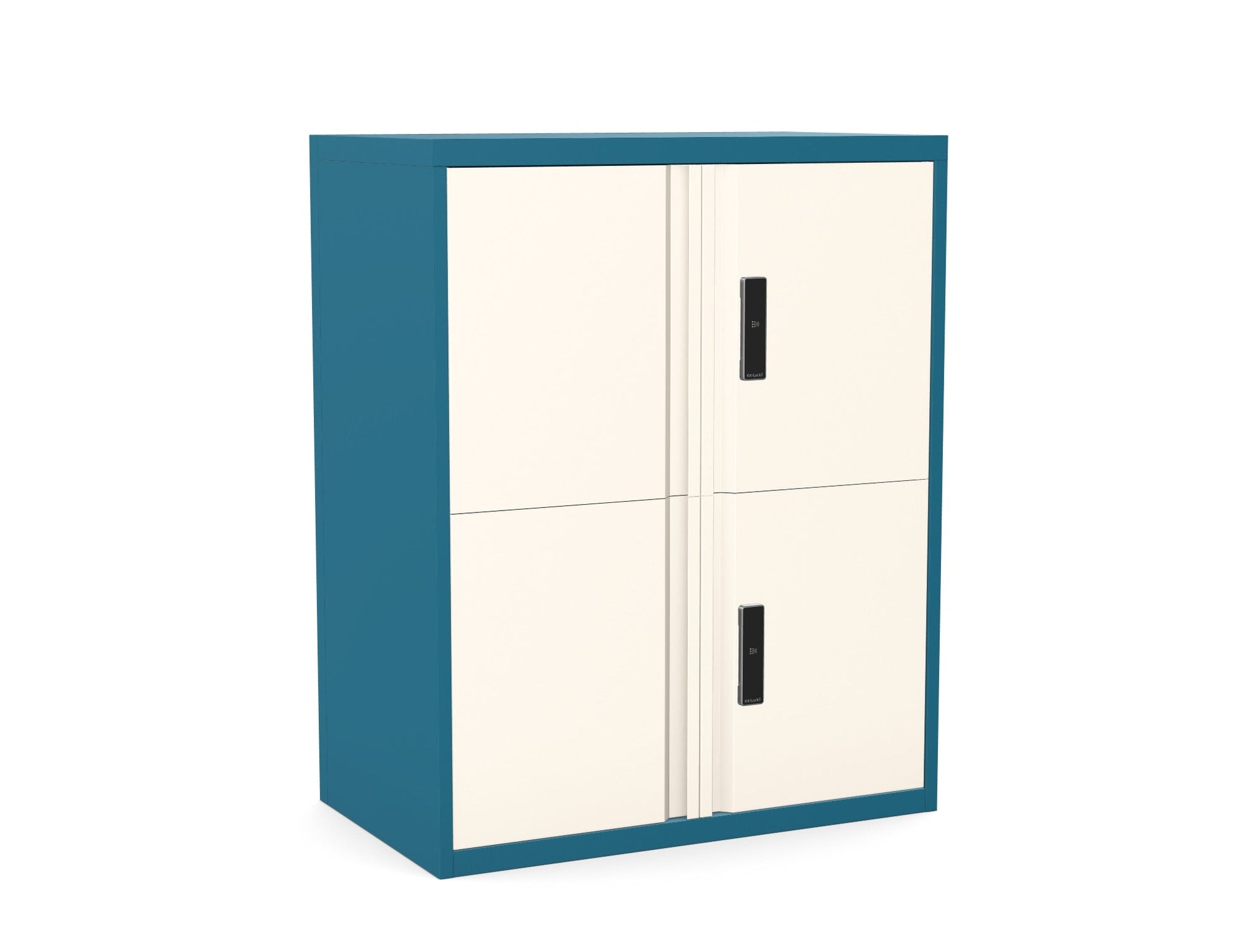 Office Lodge Filing Cupboard 4 Doors Silverline Freedom HDLFCS30SD- 3 Office Furniture and Home Remote Working