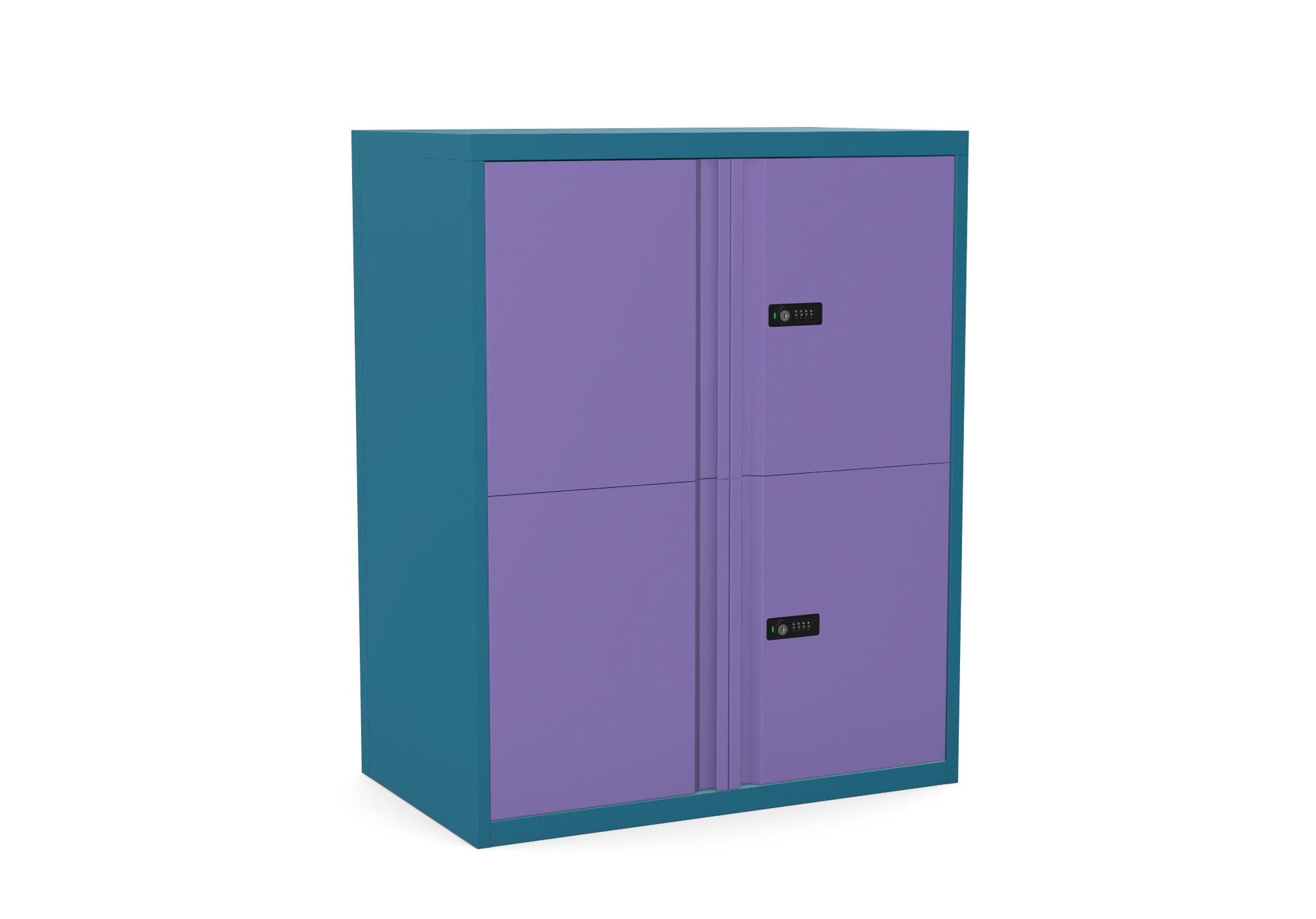 Office Lodge Filing Cupboard 4 Doors Silverline Freedom HDLFCS30SD- 4 Office Furniture and Home Remote Working