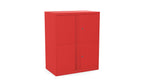 Office Lodge Large Personal Cupboards 3 Door Silverline Freedom 100cm High HDCULPCS30OW 7 Office Furniture