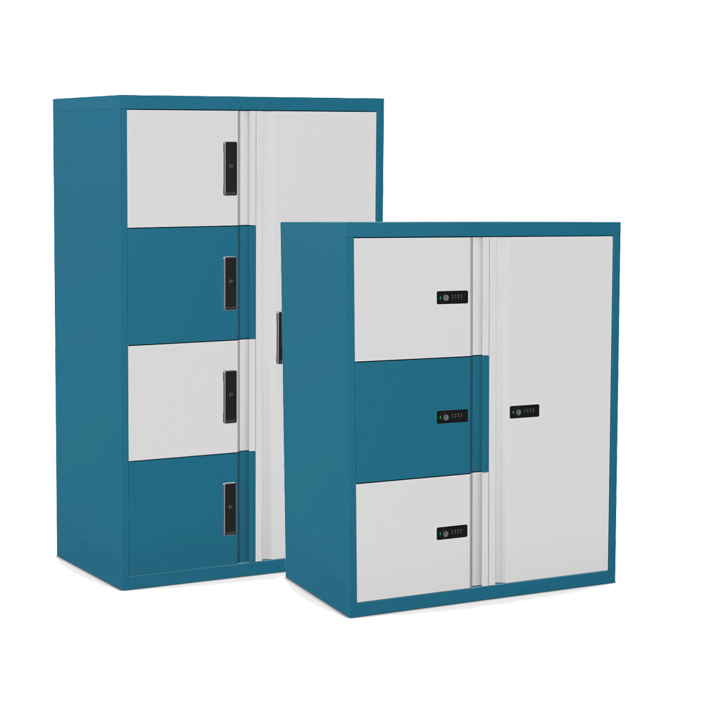 Office Lodge Locker 4 or 5 Door Cupboard and Personal Doors  HDCUPS30-Config 1 Office Furniture and Home Remote Working