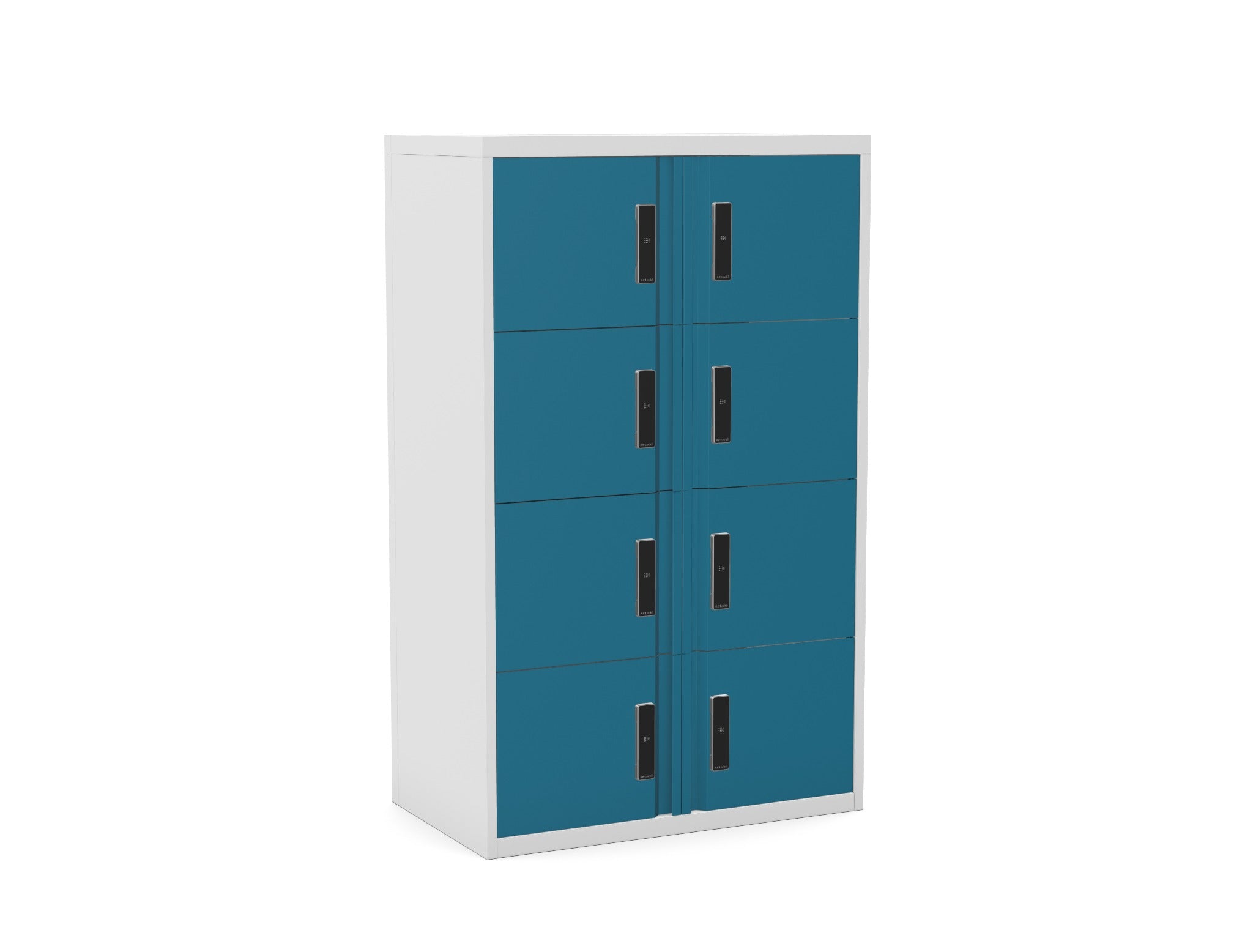Office Lodge Lockers 4,6 or 8 Locker RFID, Mechanical Locks Silverline Freedom  HDPCS30OW- 5 Office Furniture